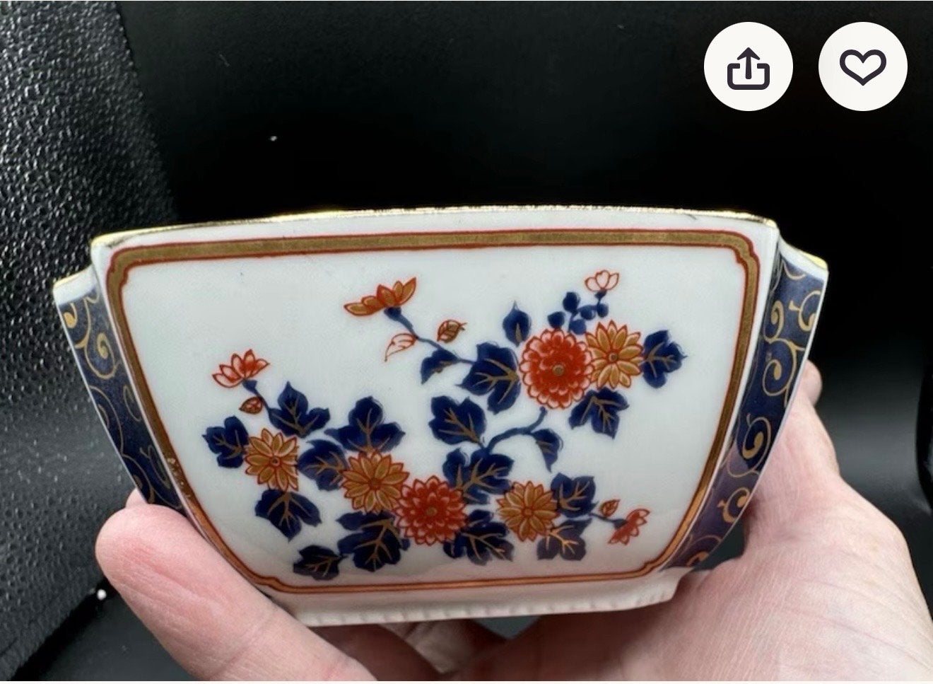 Prachtig Japans Imari Porseleinen Schaaltje, Antiek en Kunst, Ophalen of Verzenden