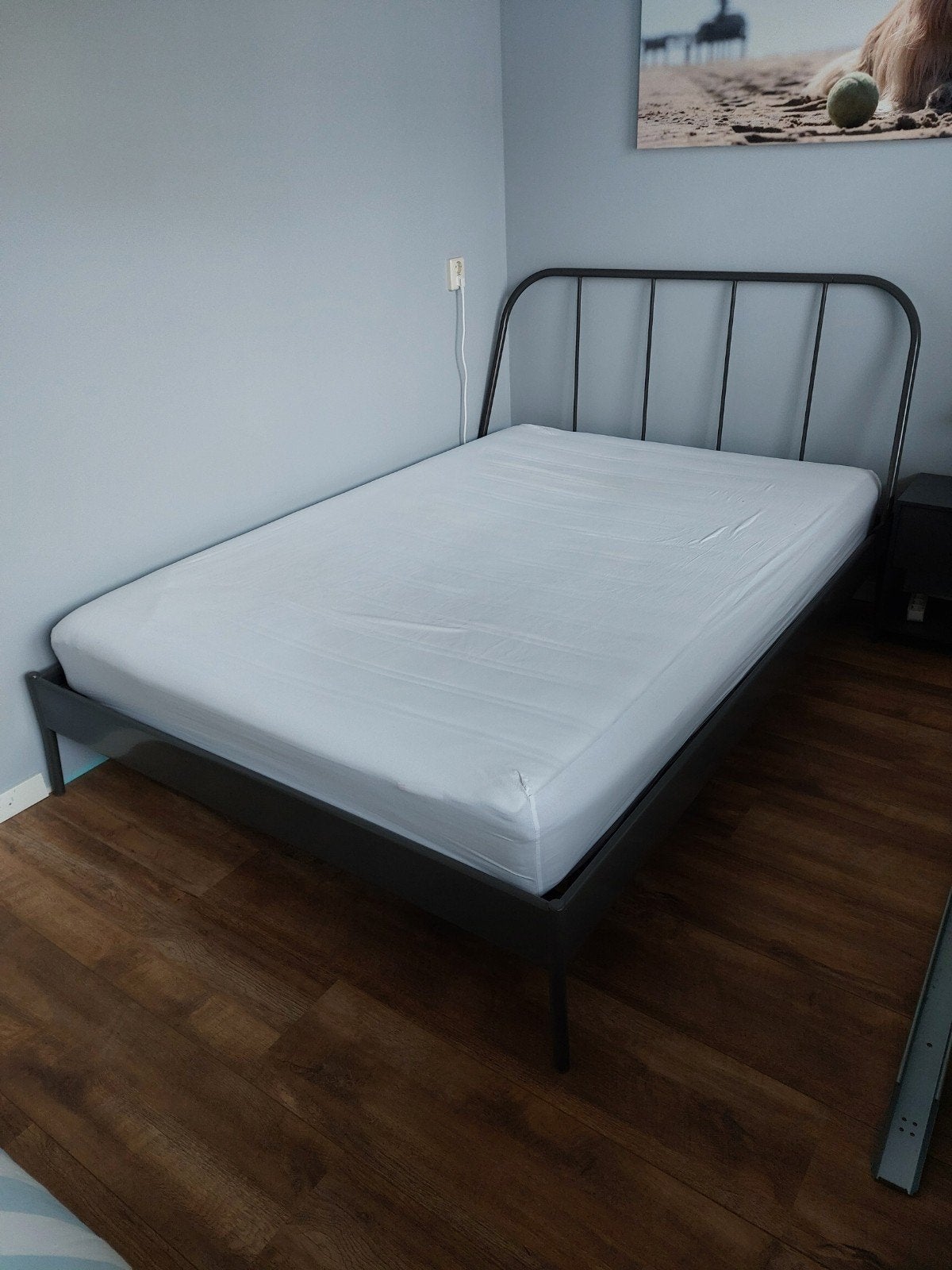 Ikea bedframe Kopardal 140x200 cm, Ophalen, Tweepersoons, 140 cm, Zo goed als nieuw