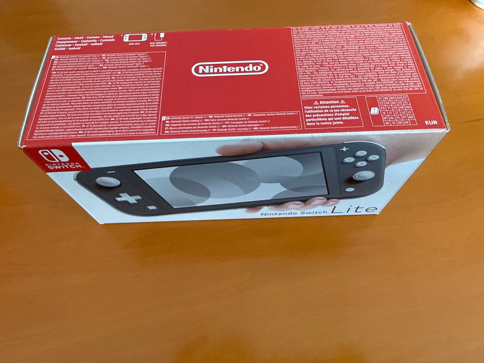 Nintendo Switch Lite Grijs - Nieuw in doos, Spelcomputers en Games, Ophalen, Grijs, Nieuw