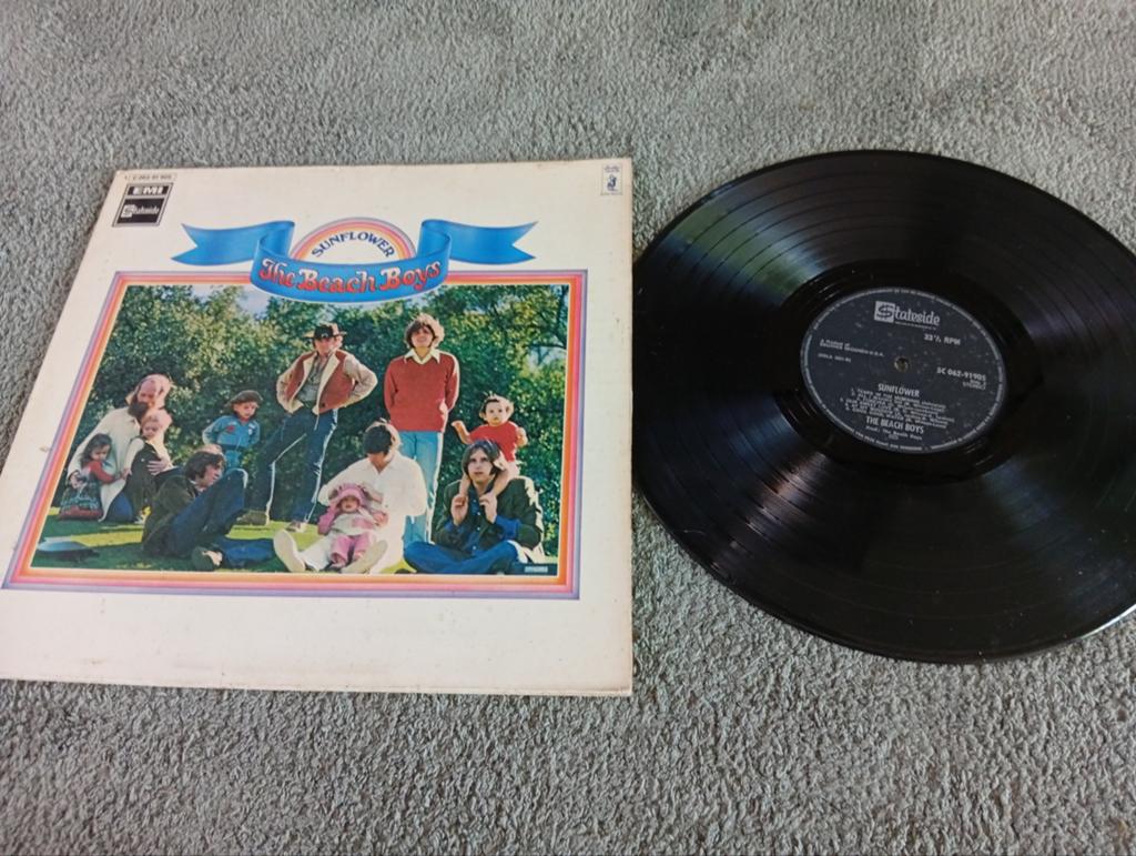 LP The Beach Boys - Sunflower (1970) Stateside EMI, Ophalen of Verzenden, 1970 - 1979, Gebruikt, 12 inch