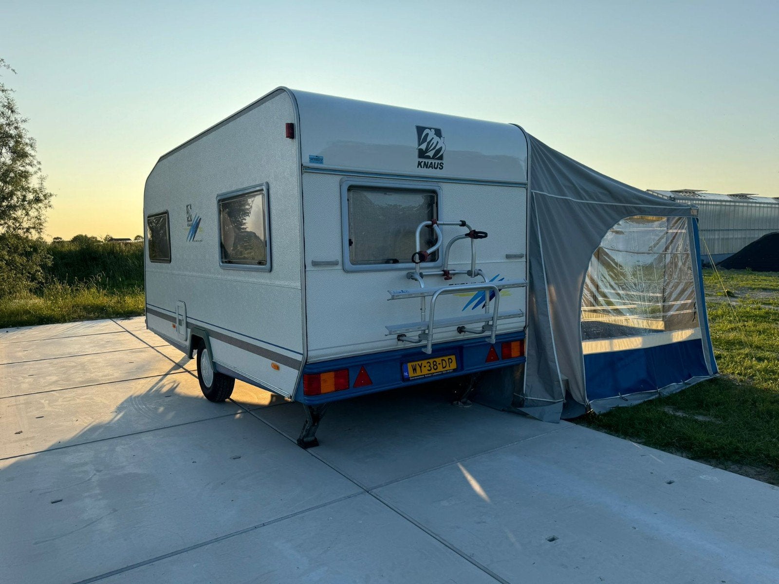 knaus südwind 2000, Koelkast, Treinzit, Dwarsbed, Particulier