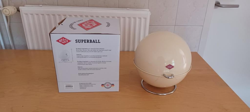 Wesco Superball nieuw, Beige, Nieuw, Ophalen of Verzenden, Metaal