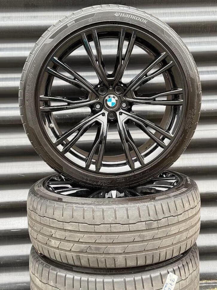 21” Orig Bmw Black Styling 726i G01 G02 x3 x4 velgen banden, Ophalen, Banden en Velgen, 21 inch, Zomerbanden