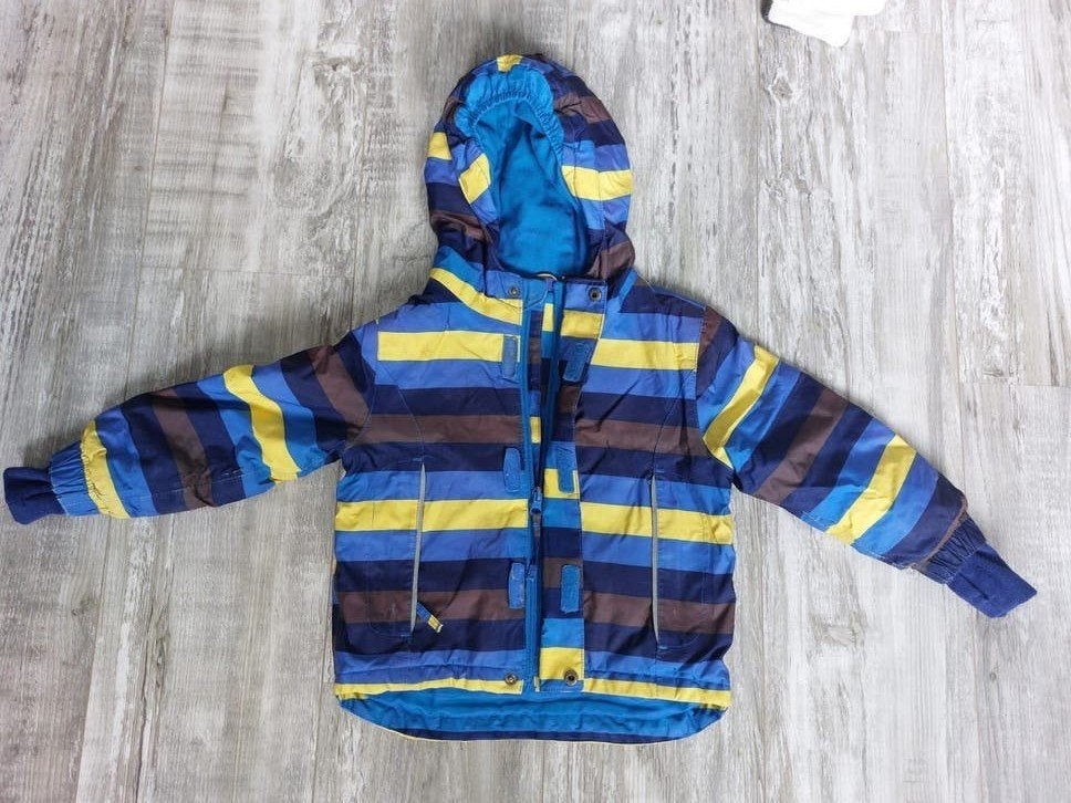 Leuke gestreepte jas voor jongens of meisjes, maat 86/92, Kinderen en Baby's, Gebruikt, Jongen of Meisje, Ophalen of Verzenden