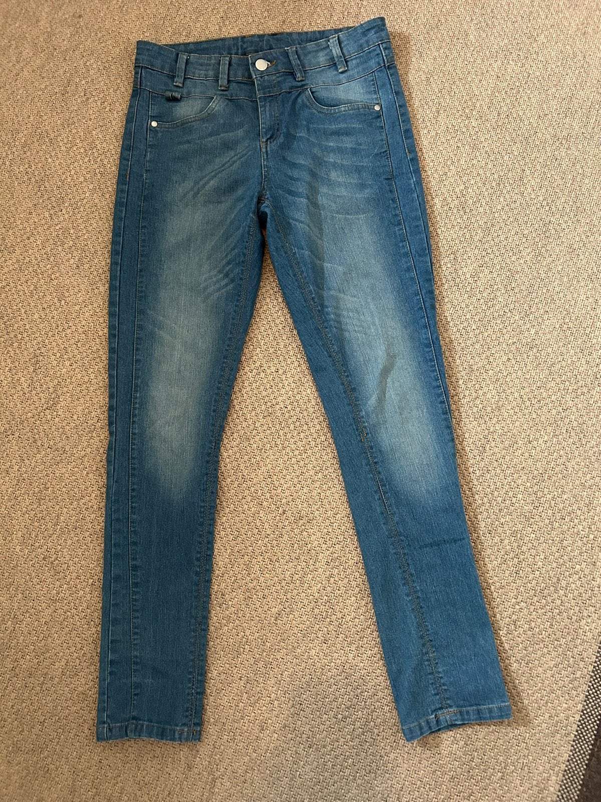 Nielsson Stretch Jeans Maat L, Ophalen of Verzenden, Gedragen, Blauw, W33 - W36 (confectie 42/44)