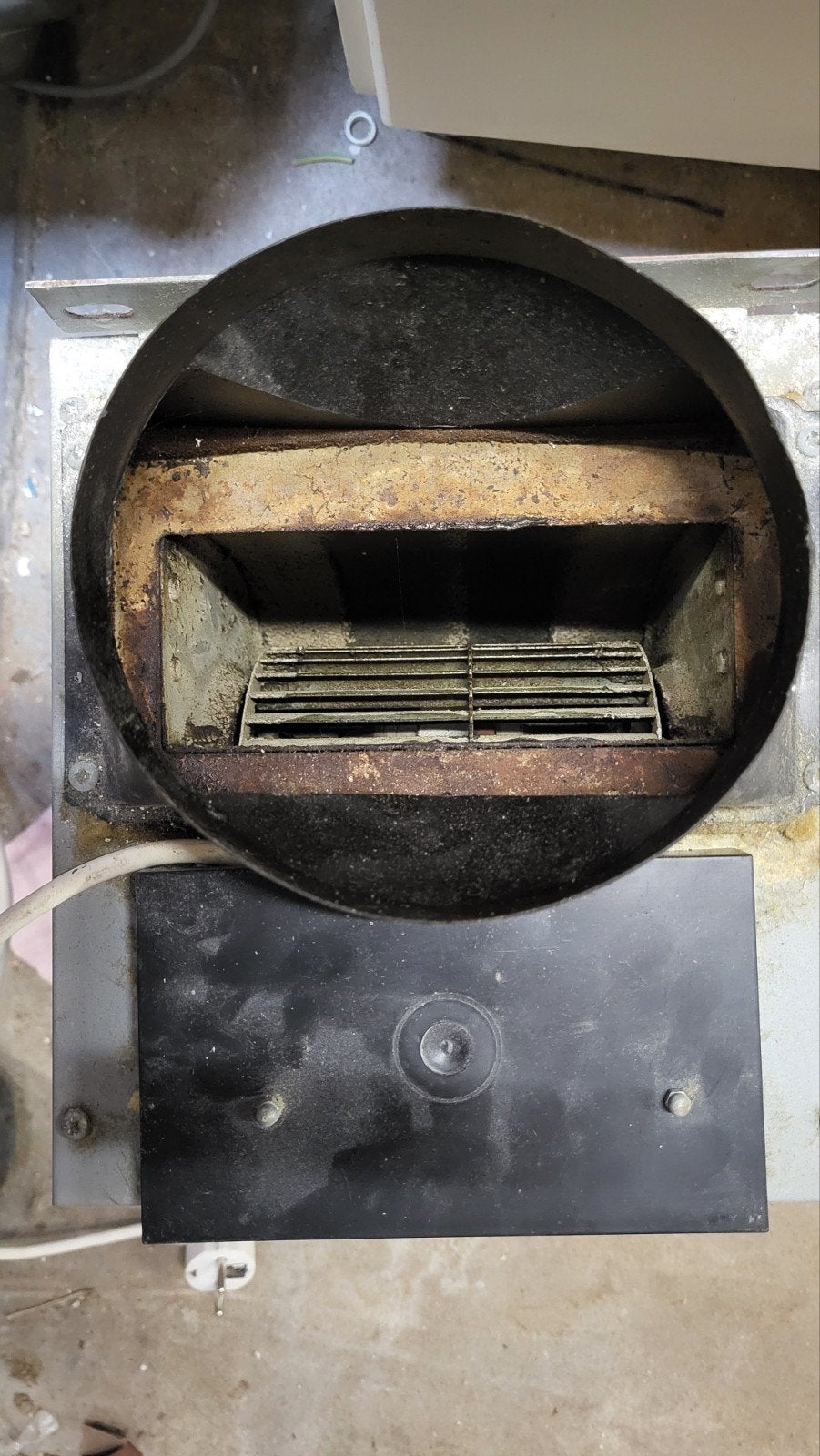 motor Itho afzuigkap, Witgoed en Apparatuur, Afzuigkappen, Gebruikt, Wandschouwkap, Ophalen of Verzenden, Inbouw