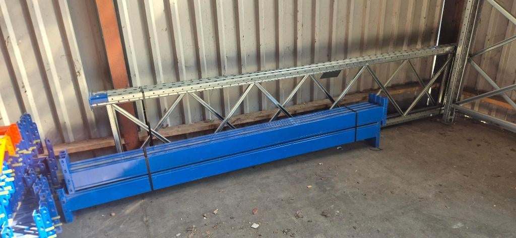 Palletstelling magazijnstelling set 2,88 mtr.  koopje, Ophalen
