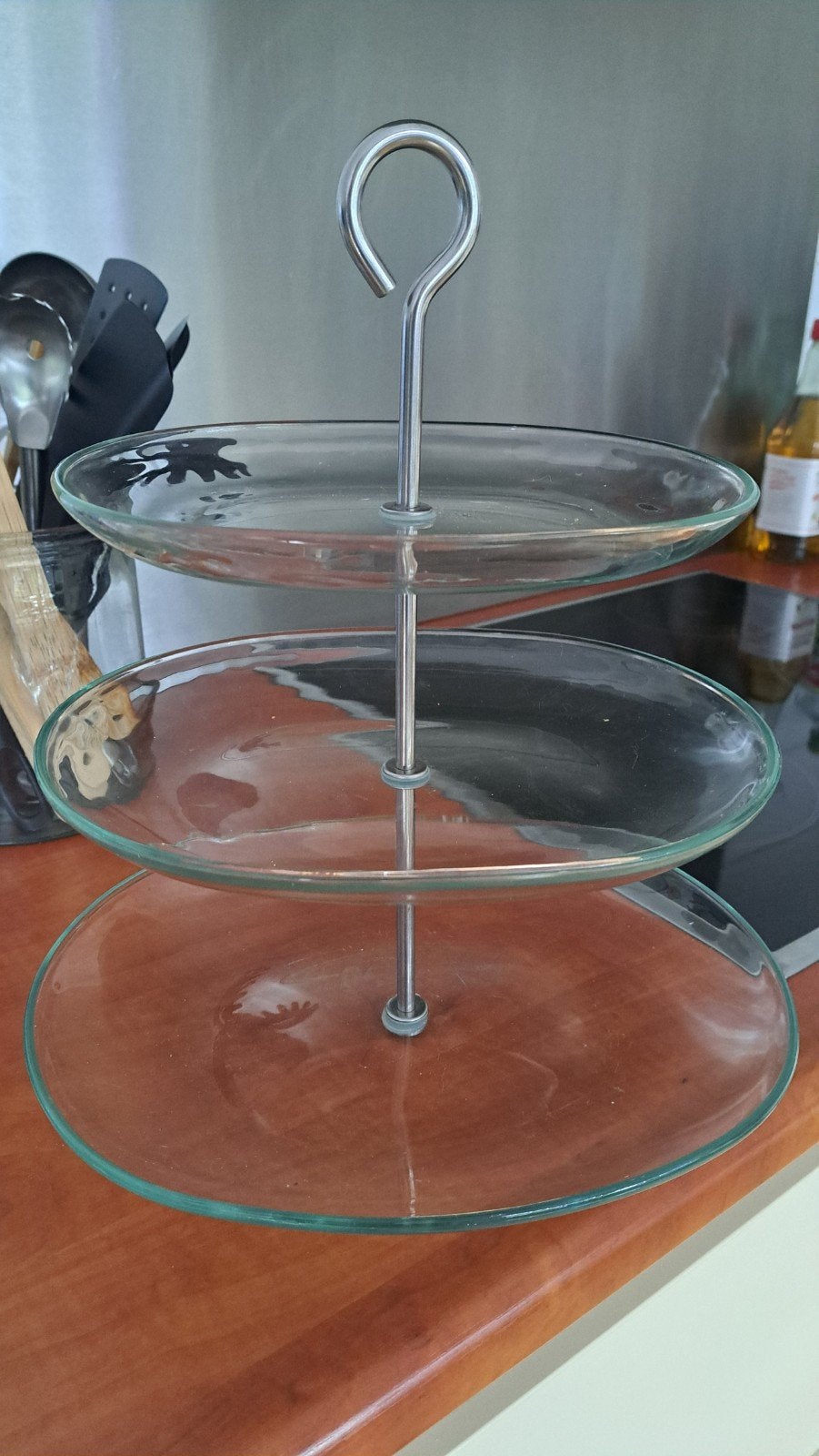 Glazen luxe etagere, Huis en Inrichting, Ophalen