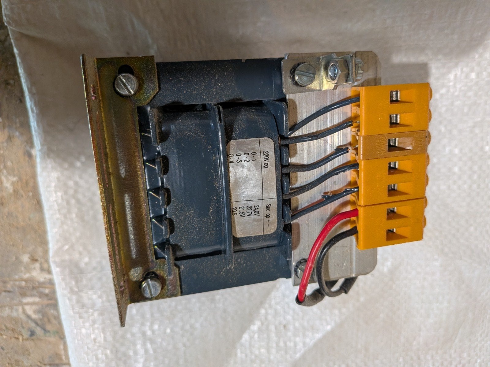 Transformator 220V naar 24V, Ophalen of Verzenden, Gebruikt