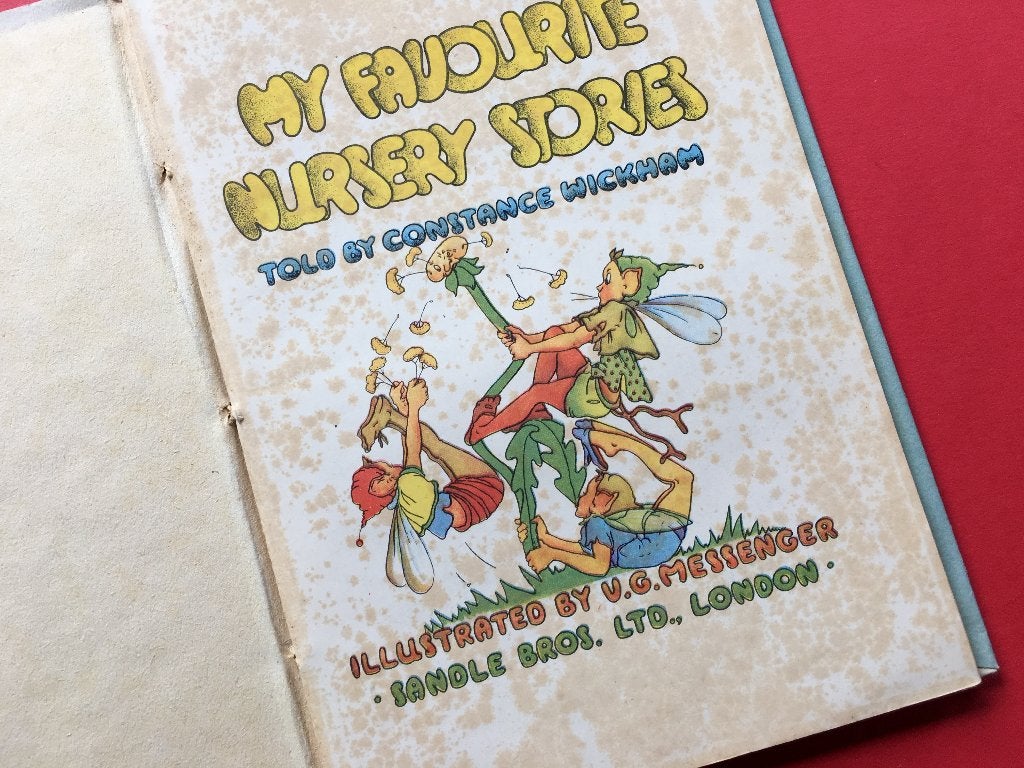 My Favorite Nursery Stories told by Constance Wickham / 1945, Ophalen of Verzenden, Zo goed als nieuw