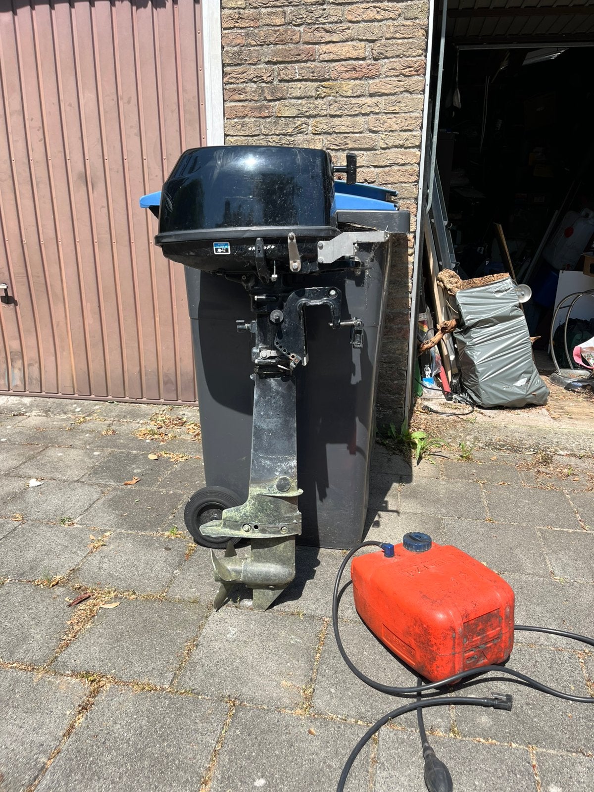 Mercury 6pk buitenboordmotor, Ophalen, Gebruikt, Motor en Techniek, Zeilboot of Motorboot