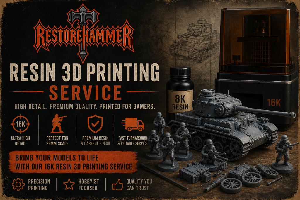 Resin 3D Printing Service Tabletop Miniatures, ., Ophalen of Verzenden, ., .