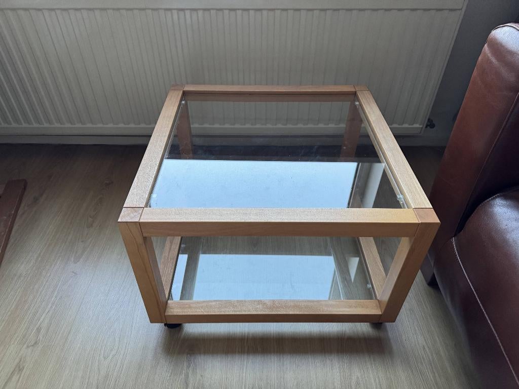 IKEA bijzettafel, Ophalen, Minder dan 45 cm, Gebruikt, Vierkant