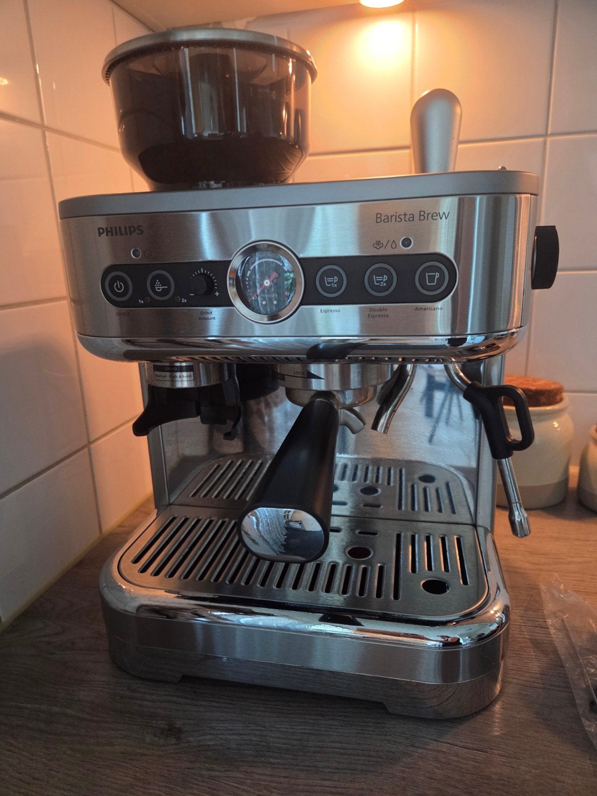 Philips Barista Brew Koffiezetapparaat Dubbel Bonenreservoir, Witgoed en Apparatuur, Koffiezetapparaten, Ophalen, Zo goed als nieuw
