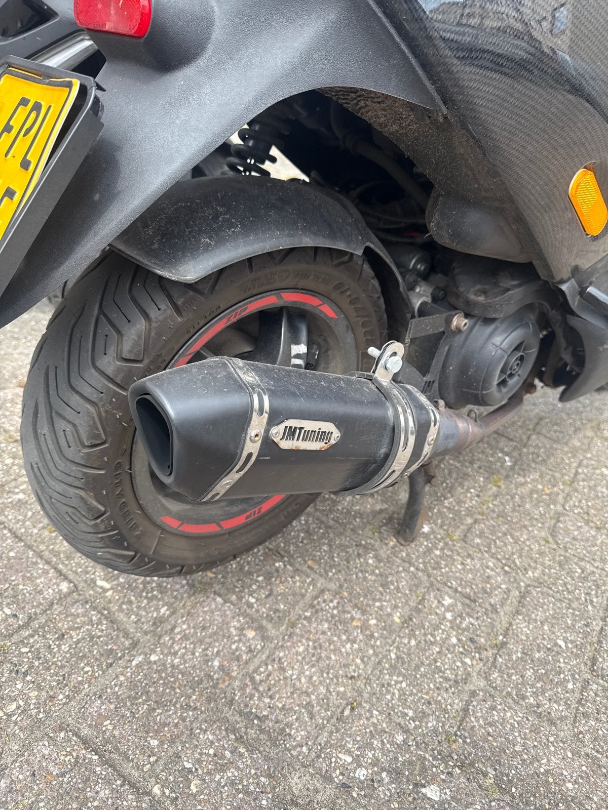 Zip 4 takt IGET blok 2023 met JMTuning uitlaat, 63 km/u, Ophalen of Verzenden, Gebruikt, Overige typen, Piaggio
