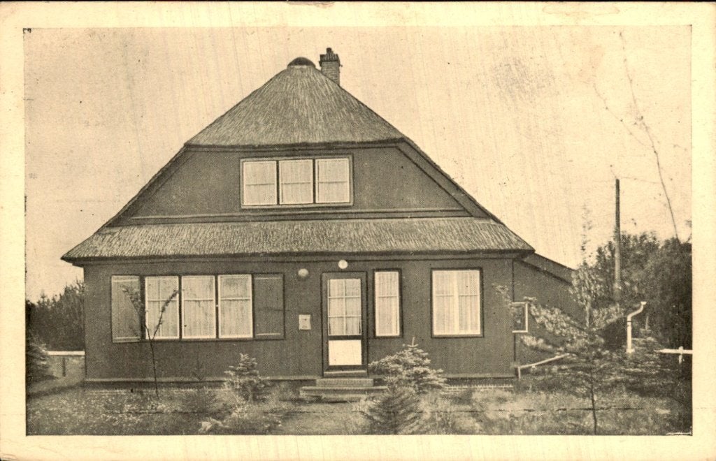 Schipborg - Zomerhuis - Voorgevel, Ophalen of Verzenden, 1920 tot 1940, Gelopen, Drenthe