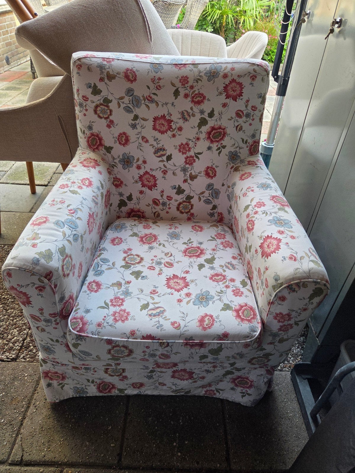 jennylund fauteuil met 3 kleuren hoezen, Huis en Inrichting, Ophalen, Gebruikt, 75 tot 100 cm, 50 tot 75 cm