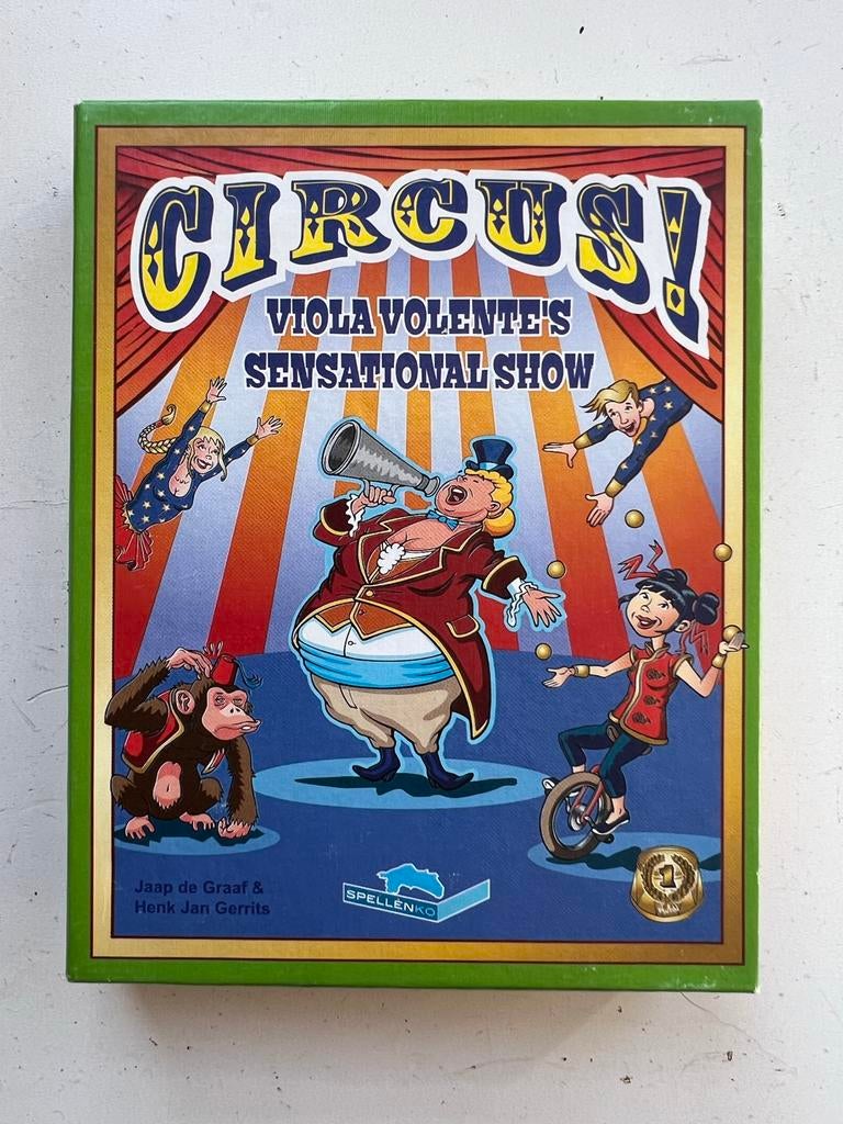 Circus! Viola Volente's Sensational Show Kaartspel, Drie of vier spelers, Ophalen of Verzenden, Nieuw