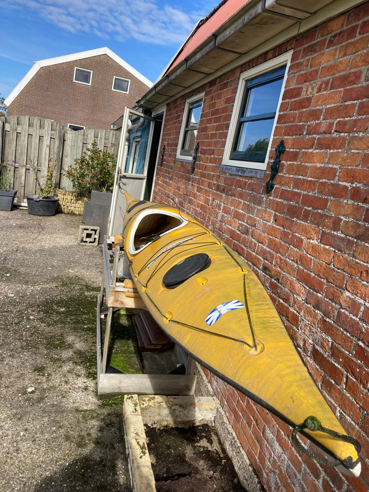 Mooie kano te koop, Watersport en Boten, Kano's, Ophalen, Zo goed als nieuw, Eén persoon, Kajak