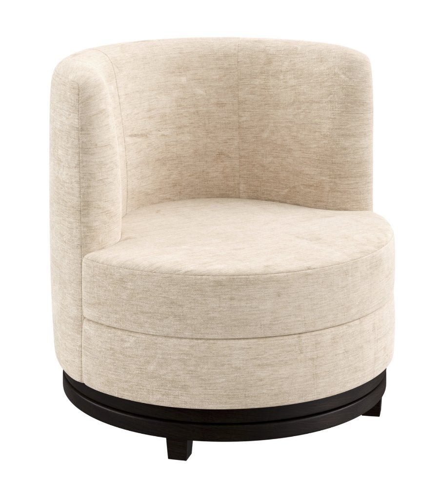 Mooie Dôme Deco AYDEN swivel chair, Ophalen, Minder dan 75 cm, Zo goed als nieuw, Info@domedeco.com