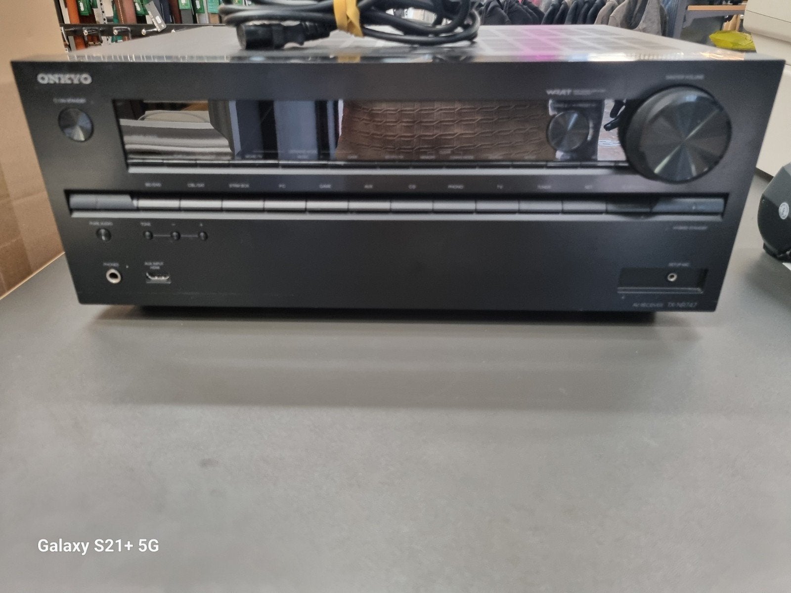 ✅Onkyo TX-NR747 - 7.2 kanaals AV-receiver - Zwart, -, -, Ophalen of Verzenden, Zo goed als nieuw