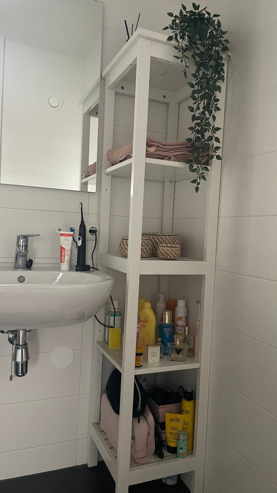 2x IKEA HEMNES stellingkast wit – 42x37x172 cm, Ophalen, Zo goed als nieuw