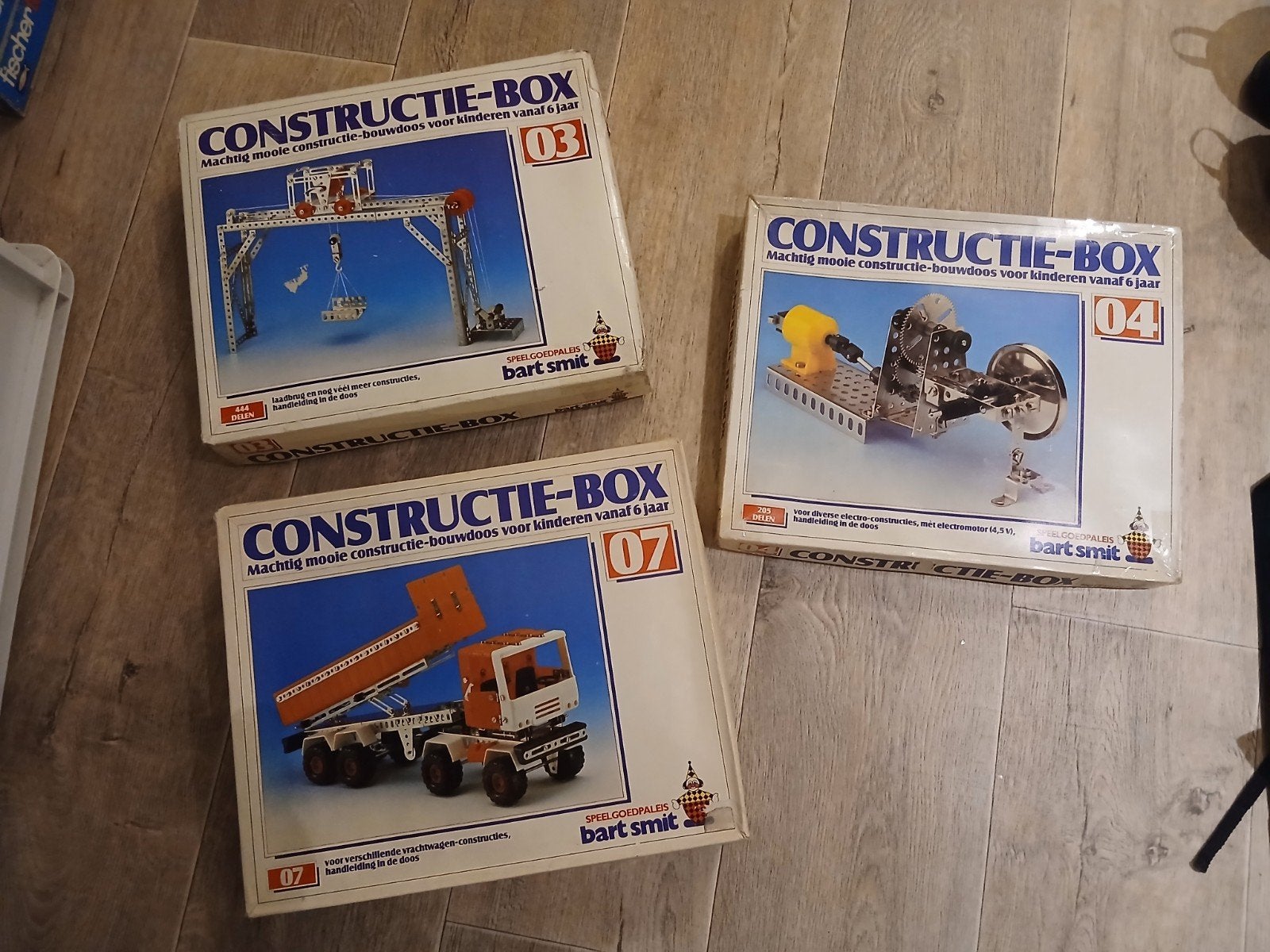 Constructie-Box Bouwdozen 03, 04, 07 - Gebruikt, Ophalen, Gebruikt, Overige merken