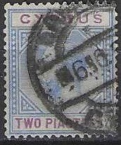 Cyprus 20, Ophalen of Verzenden, Overige landen, Gestempeld