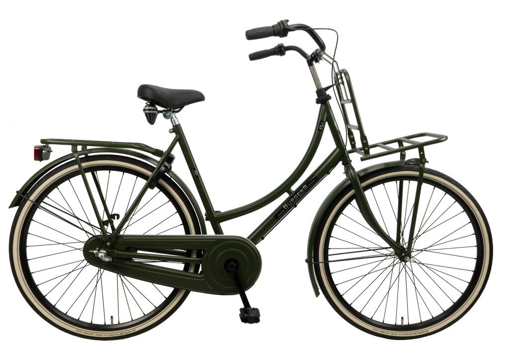 Burgers Pick-up 7v groen dames 61cm 28inch, 56 cm of meer, Nieuw, Overige merken, Versnellingen