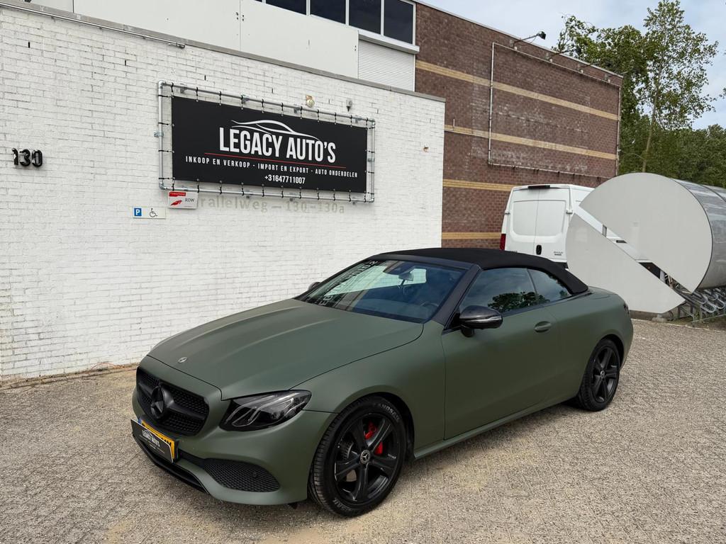 Mercedes-Benz E-klasse Cabrio 200 Premium Plus - DIGITAL COC, Automaat, Achterwielaandrijving, 4 cilinders, Cabriolet