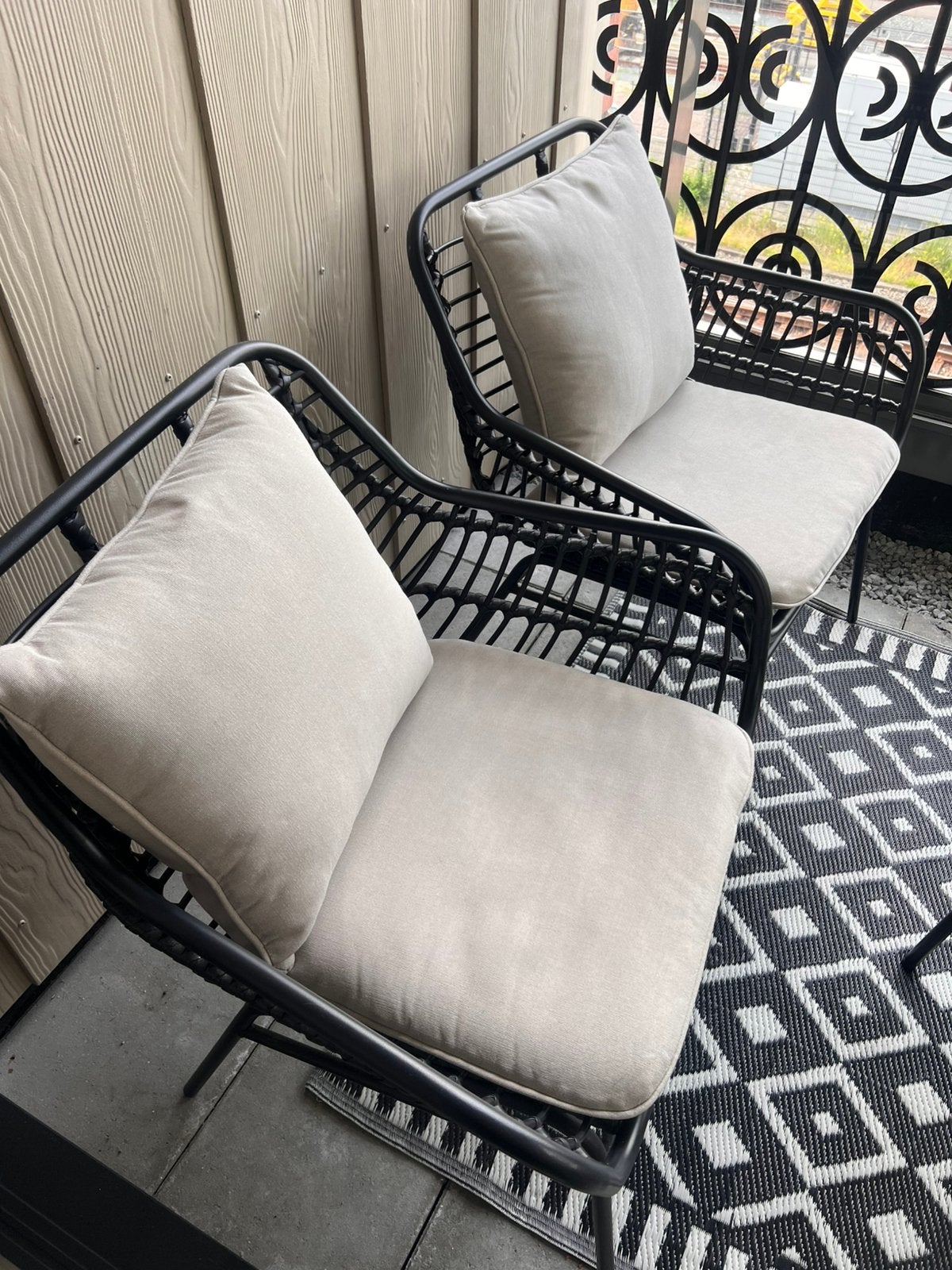 Tuin balkon set, Tuin en Terras, Ophalen of Verzenden, Zo goed als nieuw