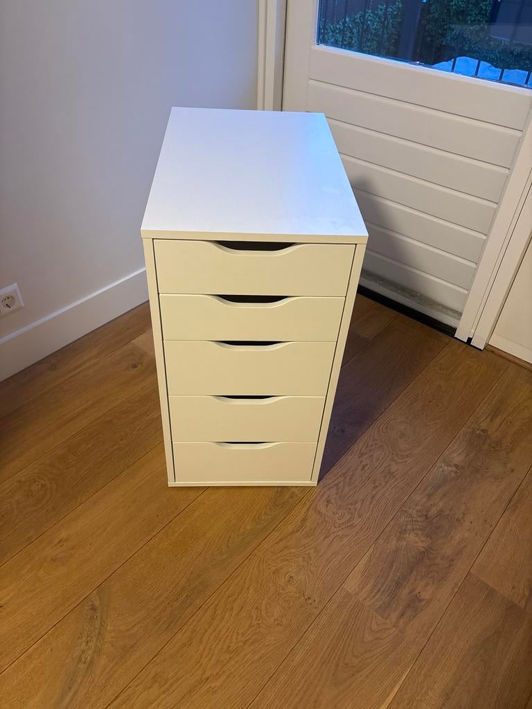 IKEA ladenblok Alex - Onbeschadigd en zo goed als nieuw, Ophalen, Minder dan 50 cm, 5 laden of meer, Zo goed als nieuw