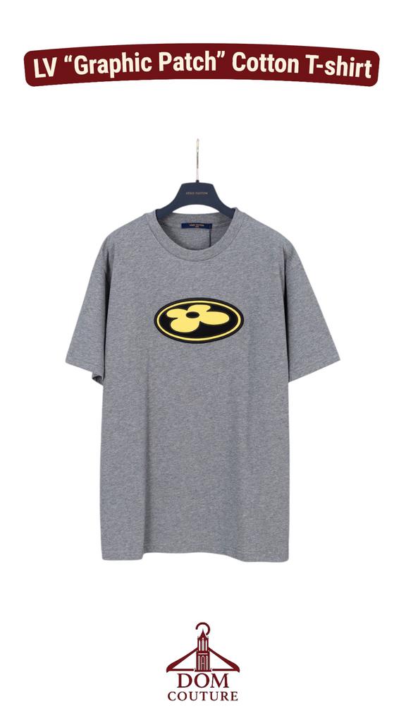 Louis Vuitton “Graphic Patch” T-shirt grey cotton Maat XS-L, Kleding | Heren, T-shirts, Ophalen of Verzenden
