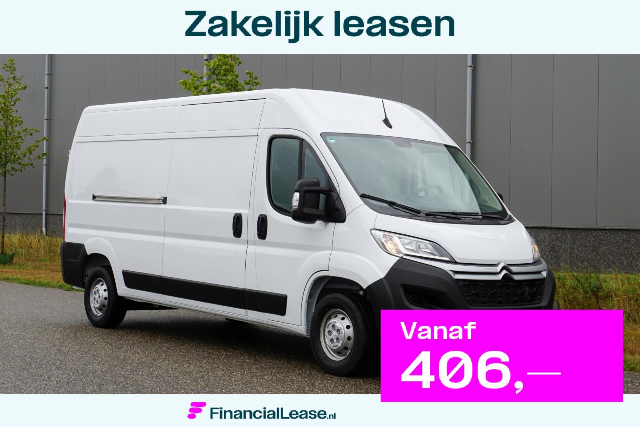 Citroen Jumper 2.2 BlueHDi 140 L3H2 3.5t in Nieuwstaat |Beti, Voorwielaandrijving, Stof, Gebruikt, Euro 6