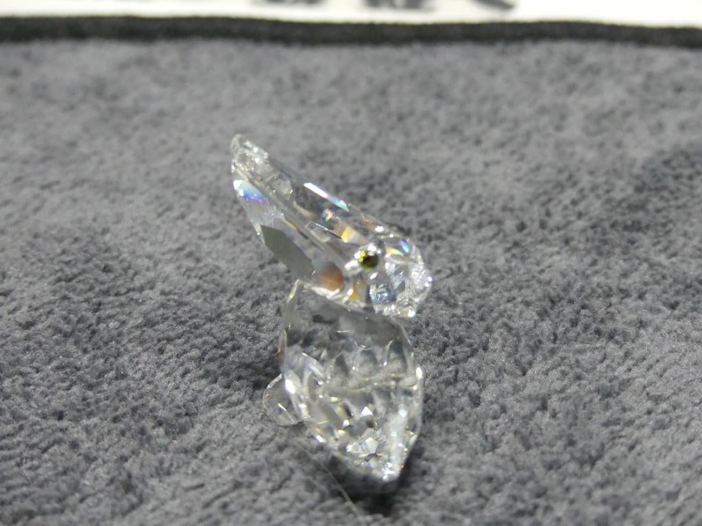 Swarovski Kristal  Figuurtje vangt een pelikaan, Ophalen of Verzenden, Zo goed als nieuw, Figuurtje