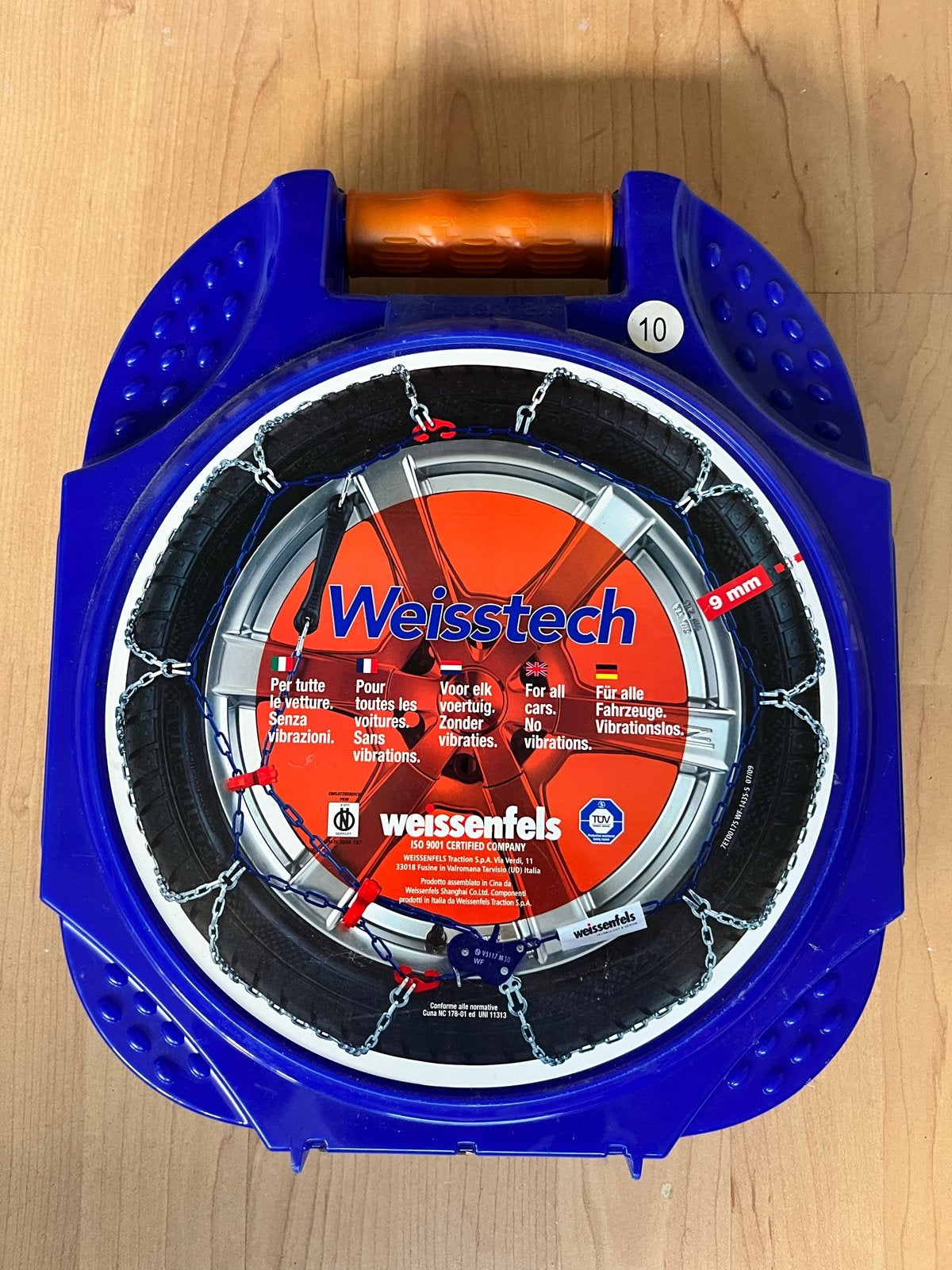 Weissenfels WeissTech M30 sneeuwkettingen - Maat 10, Auto diversen, Ophalen, Nieuw