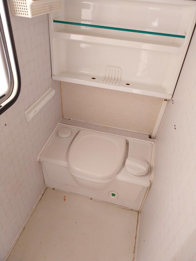 Cassettetoilet voor camper of caravan, Caravans en Kamperen, Ophalen, Gebruikt, ., .