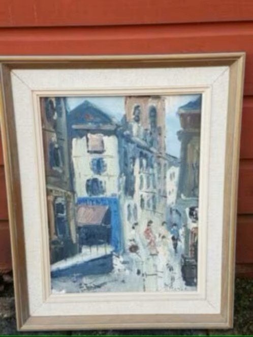 Parijs impressionisme straat  Michel Soutine Jobst Frese., Ophalen