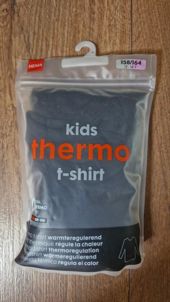 Hema Kids Thermo T-shirt Maat 158/164 (12-14 jaar) Nieuw!, Ophalen of Verzenden, Nieuw, Hema, Jongen of Meisje