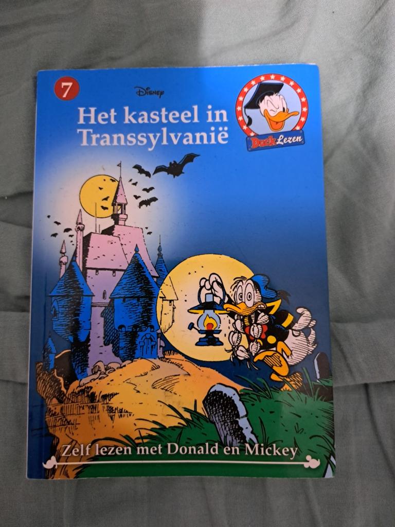 Het kasteel in Transsylvanië deel 7
Duck lezen, Boeken, Eén stripboek, Ophalen of Verzenden, Zo goed als nieuw