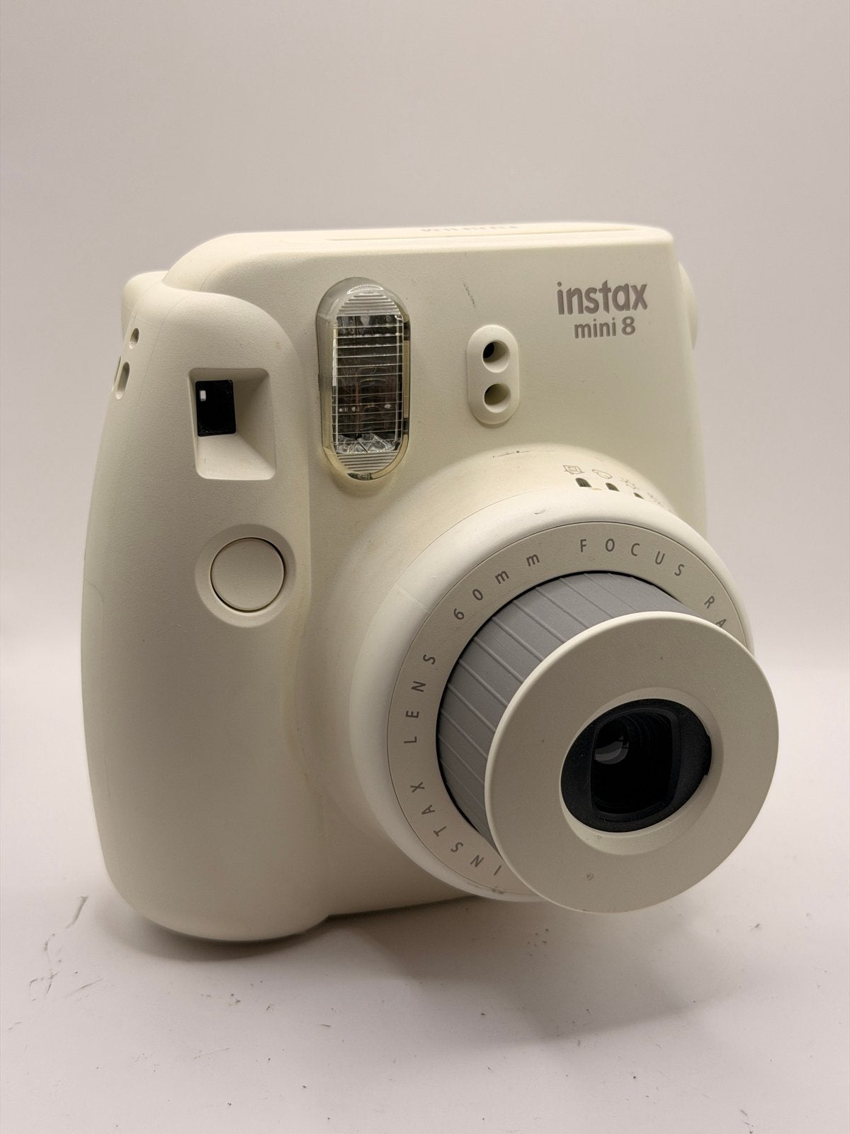 Fujifilm Instax Mini 8 Instant Camera - Wit, Ingebouwde flitser, Gebruikt, Instant camera, Ophalen of Verzenden