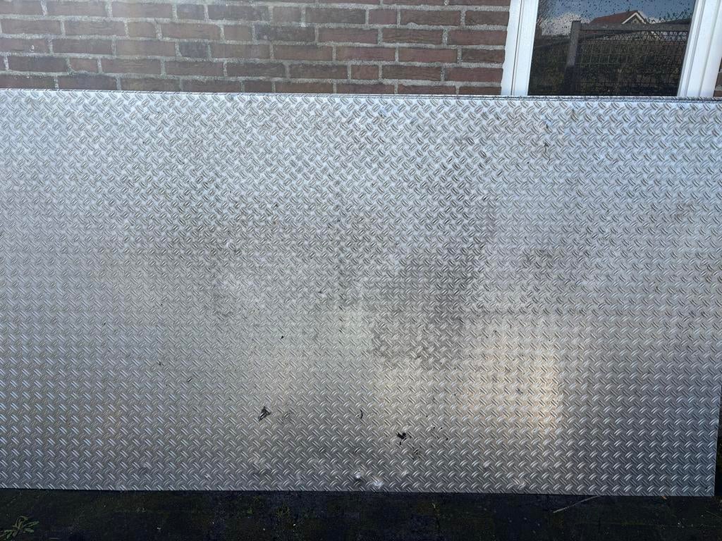 Aluminium Traanplaat  Diverse Afmetingen nieuw zijn deze 350, Ophalen of Verzenden, Gebruikt, Aluminium
