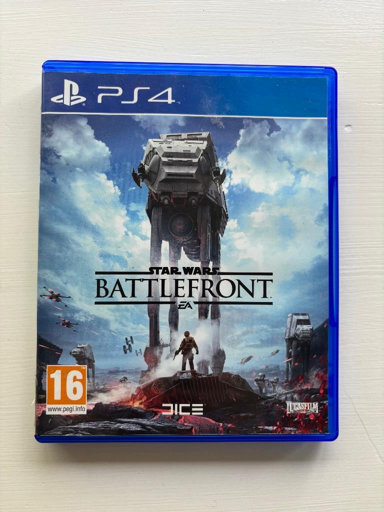 Star Wars Battlefront PS4, Spelcomputers en Games, Games | Sony PlayStation 4, Zo goed als nieuw, Shooter, 1 speler, Vanaf 16 jaar