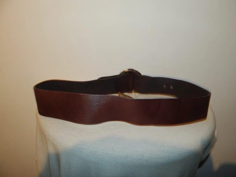 Fred de la Bretoniere nieuwe bruine leren riem breedt model, Kleding | Dames, Riemen en Ceinturen, Fred de la Bretoniere, Verzenden