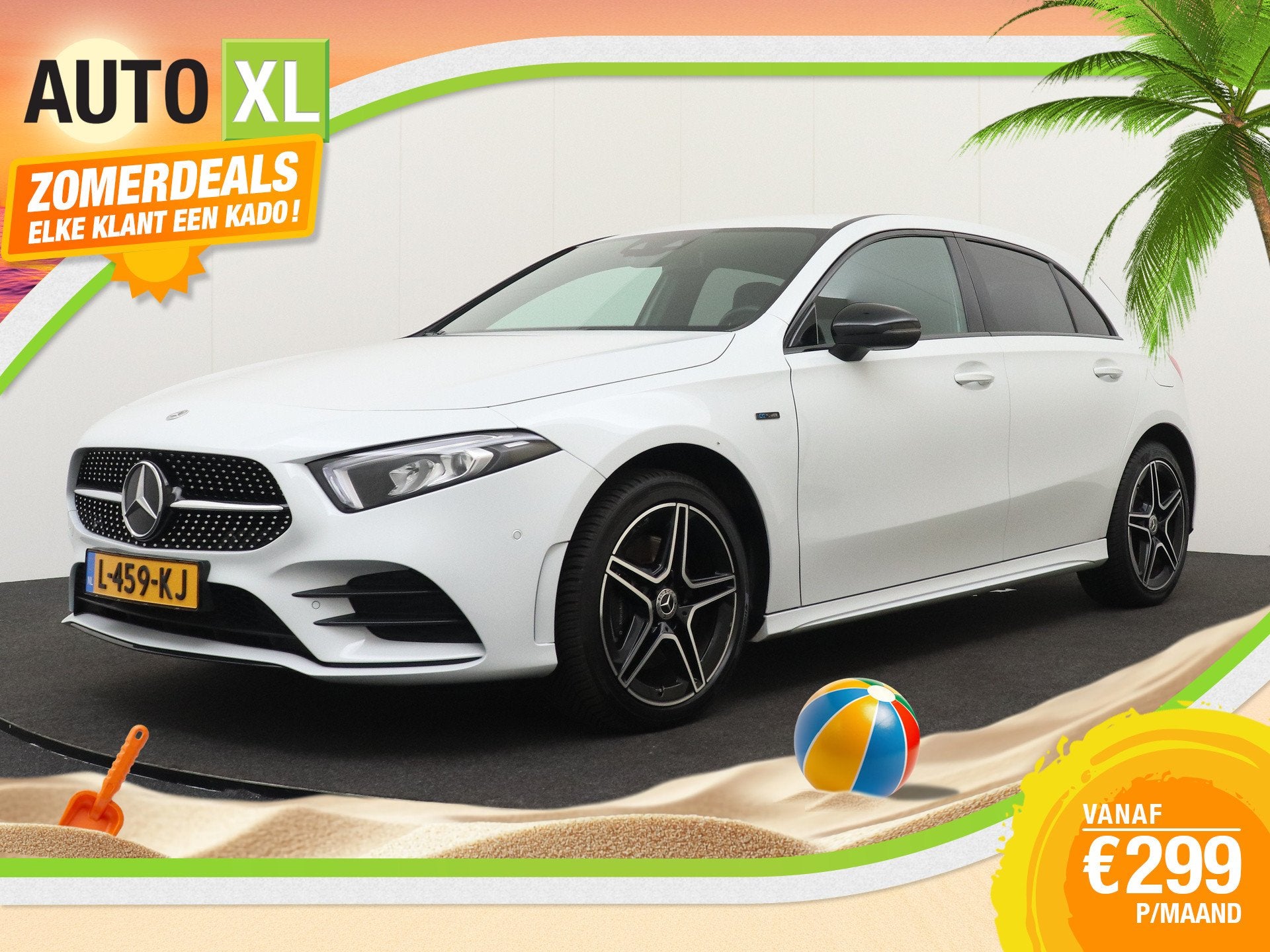 Mercedes-Benz A-Klasse 250e AMG Night-Pack Camera 18'LMV Car, Auto's, Mercedes-Benz, Dealer onderhouden, Gebruikt, 4 cilinders
