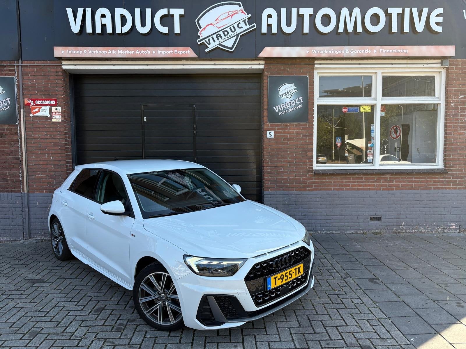 Audi A1 Sportback 30 TFSI S Line Pro Line S Matrix, Stof, Euro 6, 116 pk, Wit