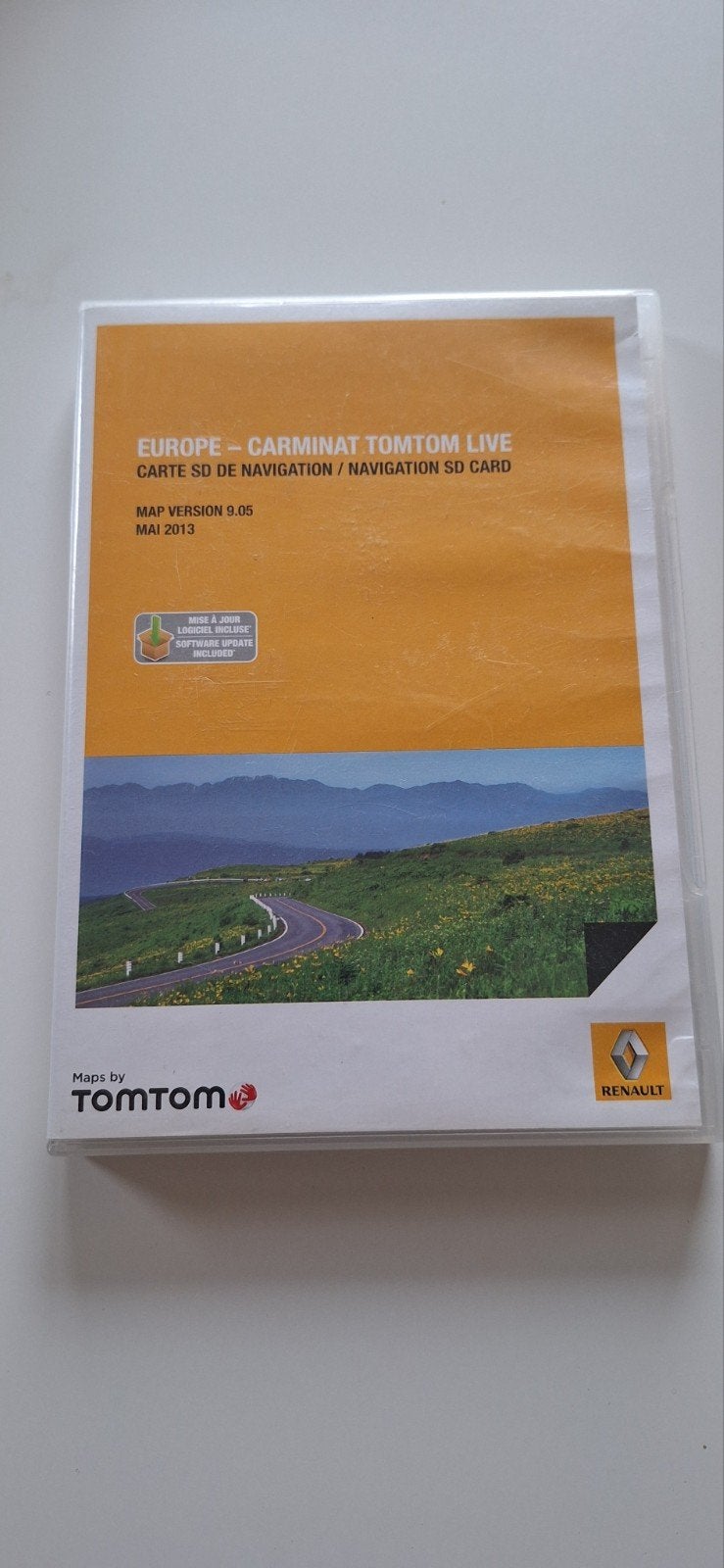 Renault Carminat TomTom Live Europa Kaart (v9.05), Ophalen of Verzenden, Zo goed als nieuw