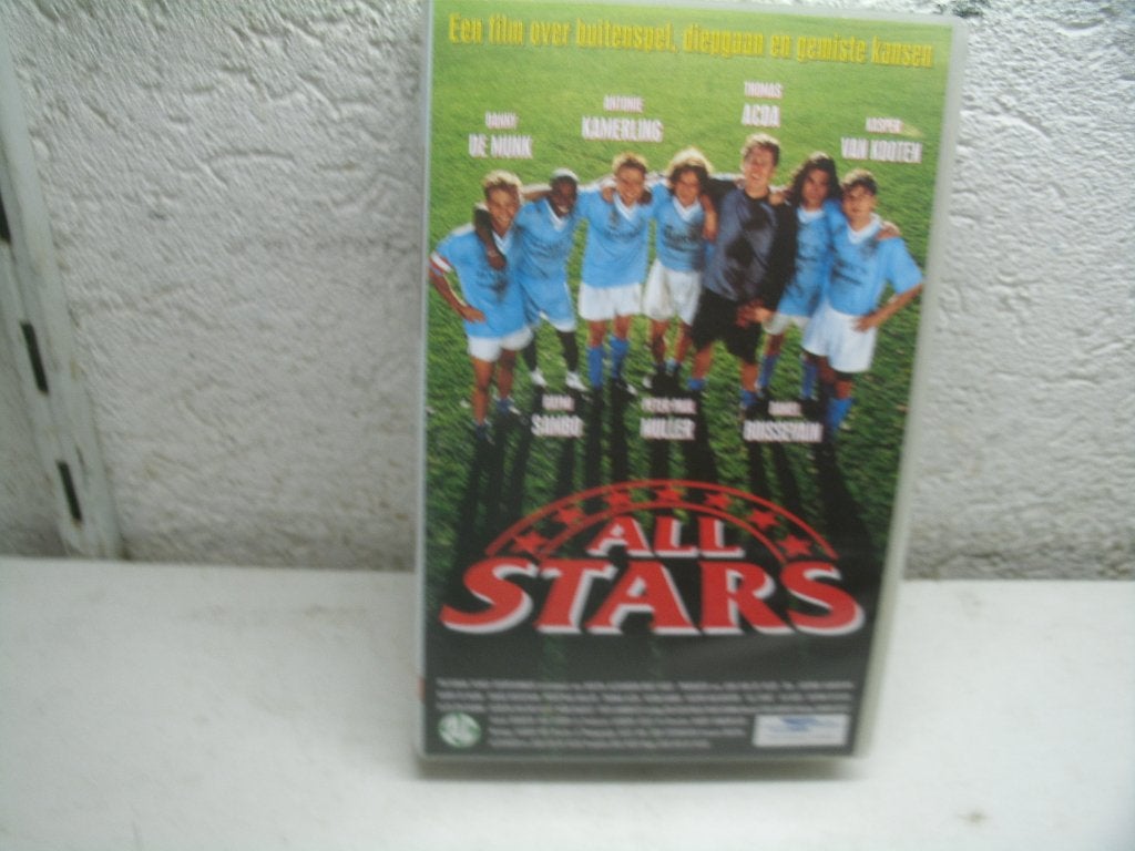 vhs 209b all stars, Alle leeftijden, Ophalen of Verzenden, Zo goed als nieuw, Komedie