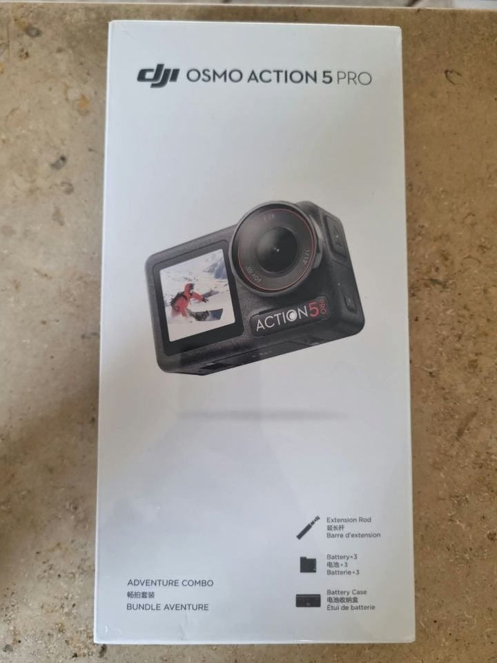 DJI OSMO ACTION 5 PRO Adventure, Verzenden, Nieuw