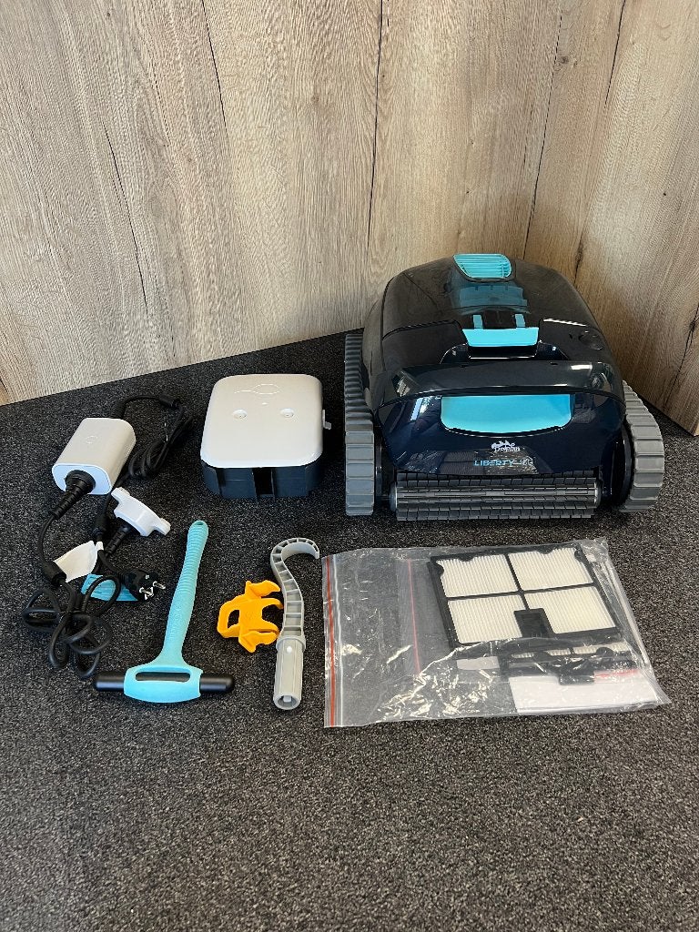 Dolphin Liberty 400 draadloze zwembadrobot, Ophalen, Zo goed als nieuw, Reinigingsmiddel